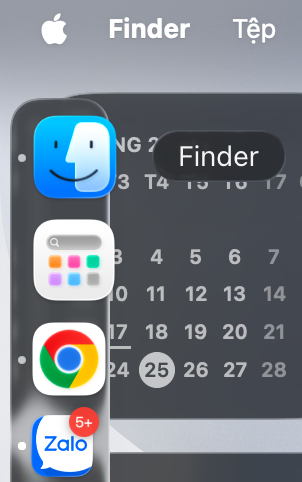 Mở Finder trên macOS